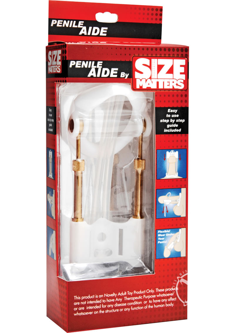Size Matters Penile Aide System Easy to Use Step-by-Step Guide