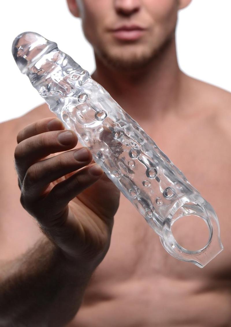 Size Matters Clear Penis Extender Sleeve