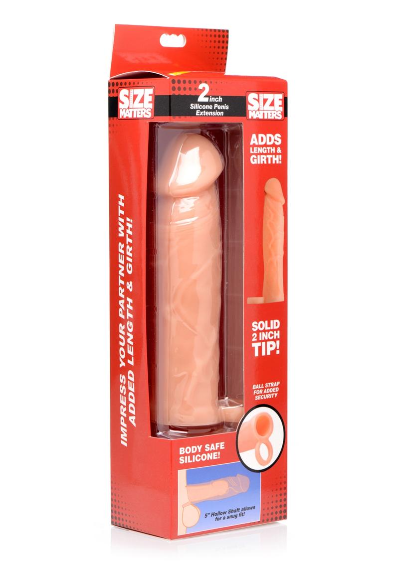 Size Matters Silicone Penis Extender Sleeve
