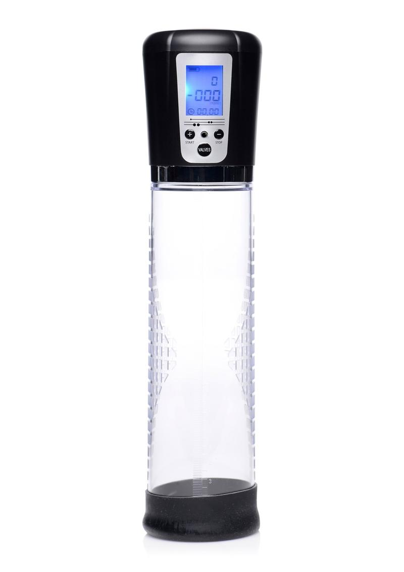 Size Matters 4 Levels Power Suction Penis Pump with Built-In LCD Display