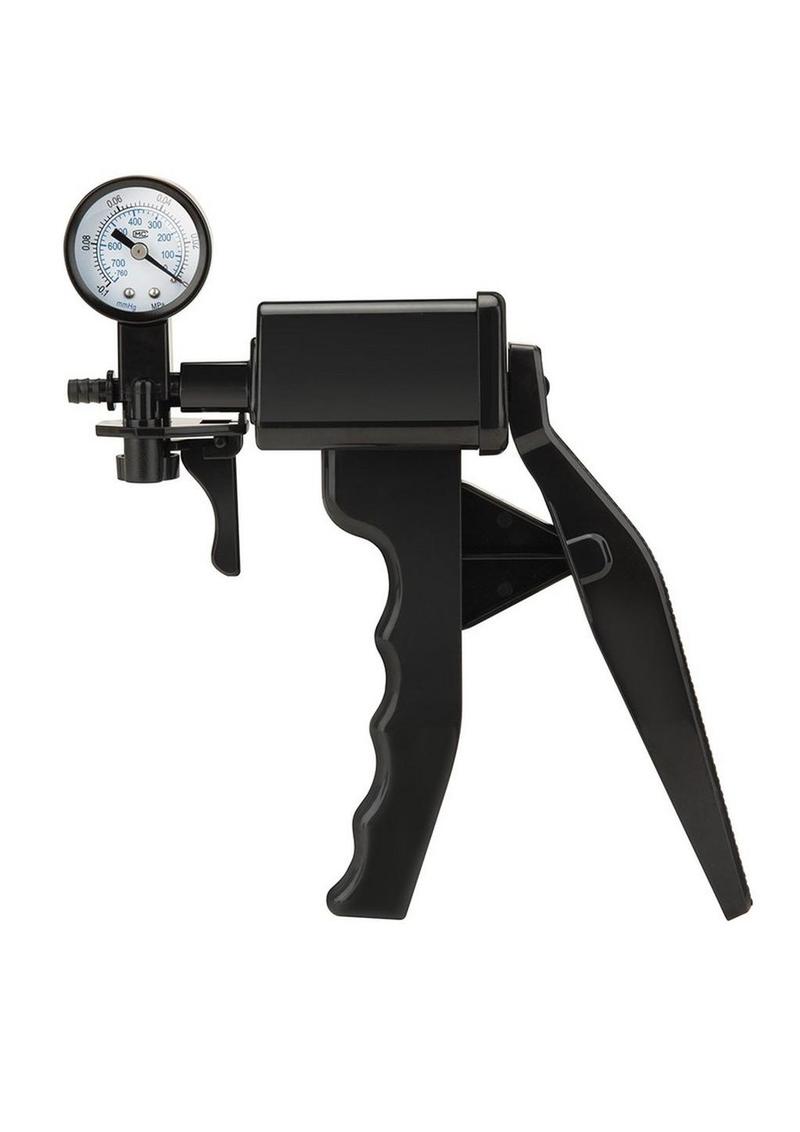 Size Up Ergonomic Trigger Penis Pump with Pressure Gauge Set