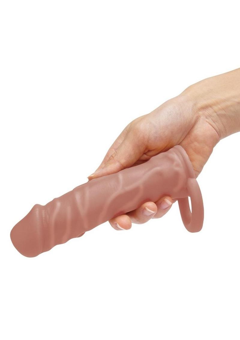 Size Up Silicone Realistic Penis Extender