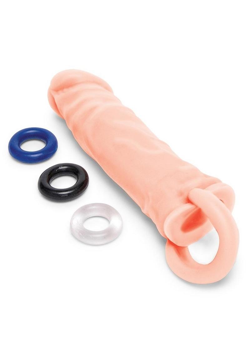 Size Up Silicone Realistic Penis Extender