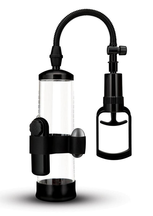 Size Up All-in-One Vibrating Trigger Penis Pump Stimulating Enlargement Kit