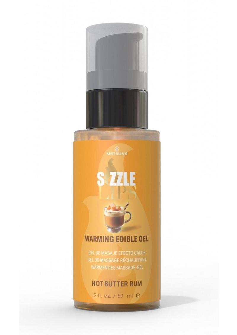 Sensuva Sizzle Lips Warming Edible Gel