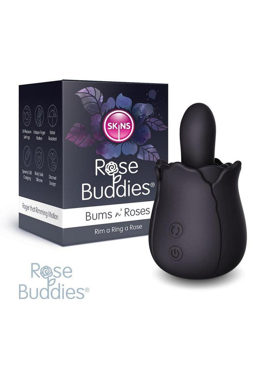 Rose Buddies Bums n' Roses Rechargeable Silicone Clitoral Vibrator