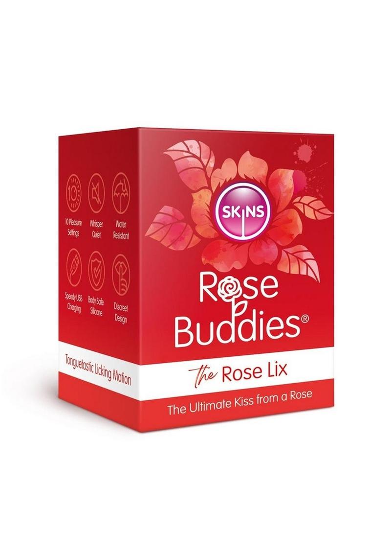 Skins Rose Buddies The Rose Lix Tongue-Clitoral Stimulator