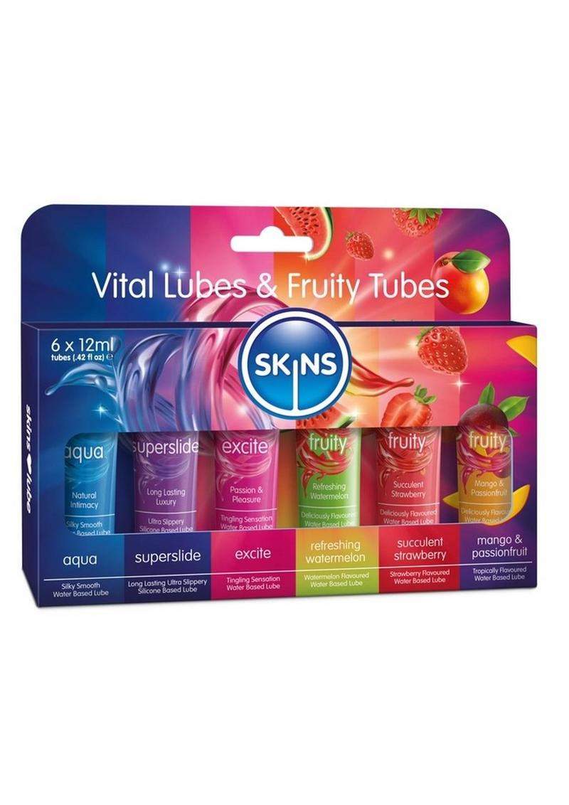 Skins Vital Lubes And Fruity Tubes Flavored Lubes