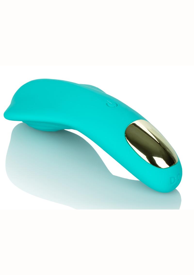 Slay Pleaser Silicone Rechargeable Massager Aqua Green