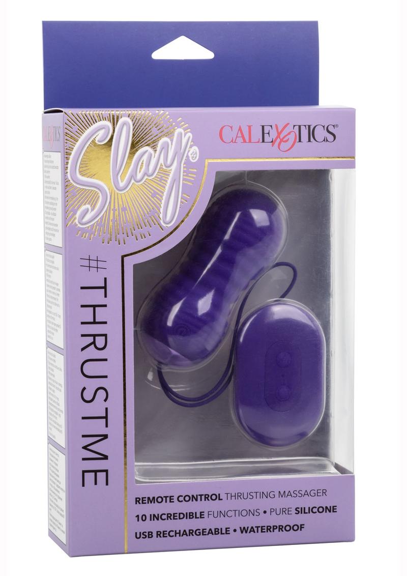 Slay ThrustMe Remote Control Thrusting Silicone Egg Vibrator
