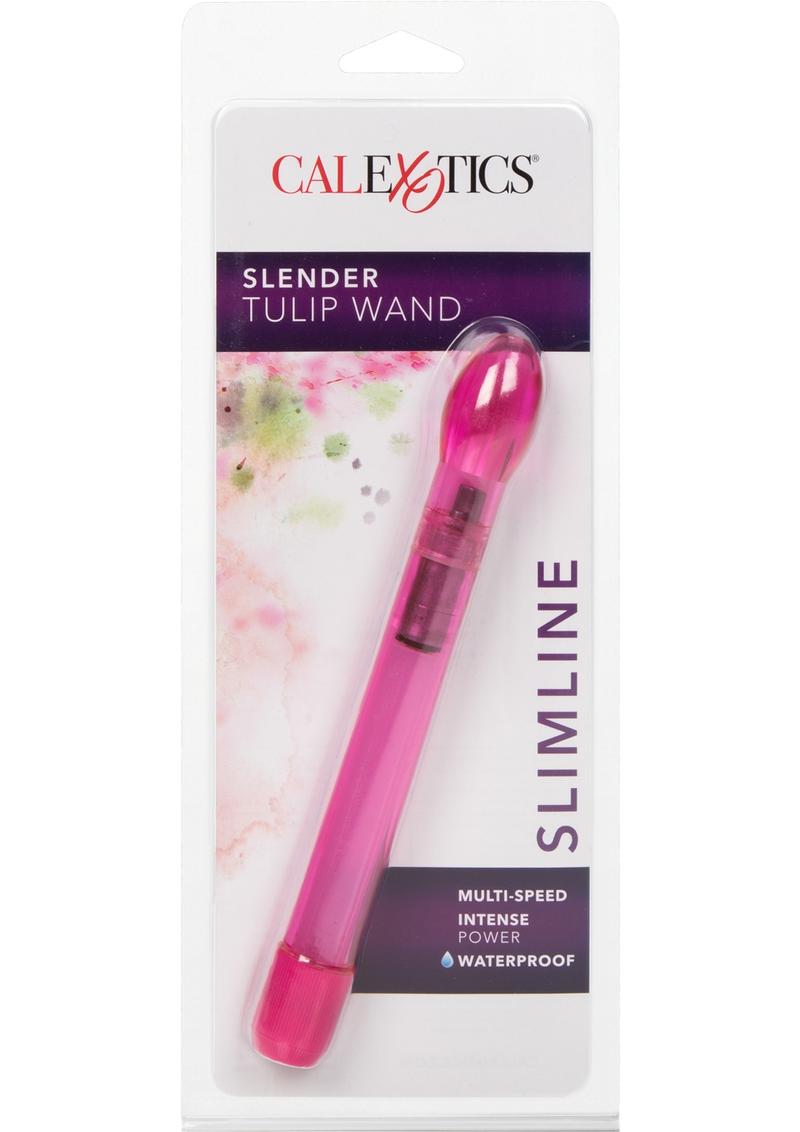 CalExotics Slender Tulip Wand Slimline Multi Speed Waterproof Vibrator