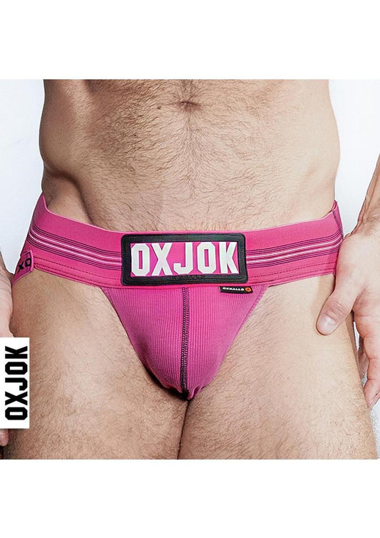 OXJOK Geared For Play Pink Jockfit Rubber Stretch Bulge