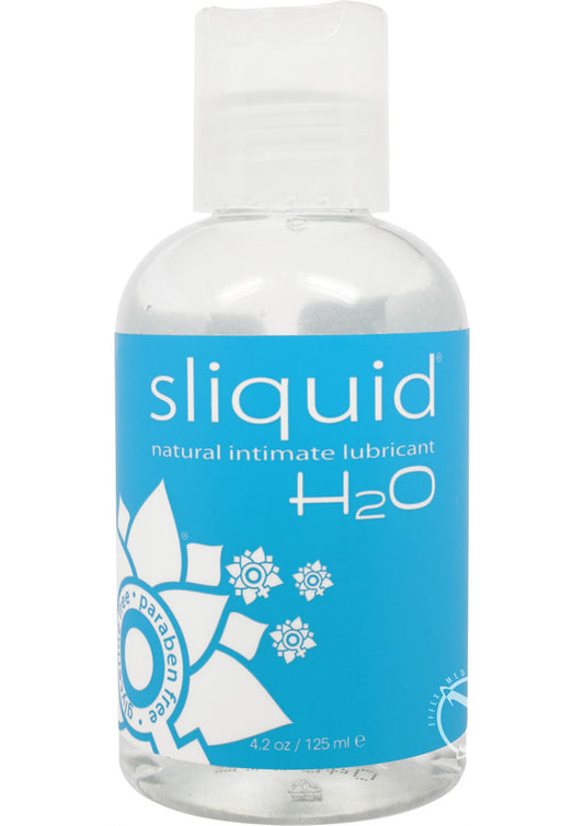 Sliquid H2O Natural Water Based Lubricant 8.5oz