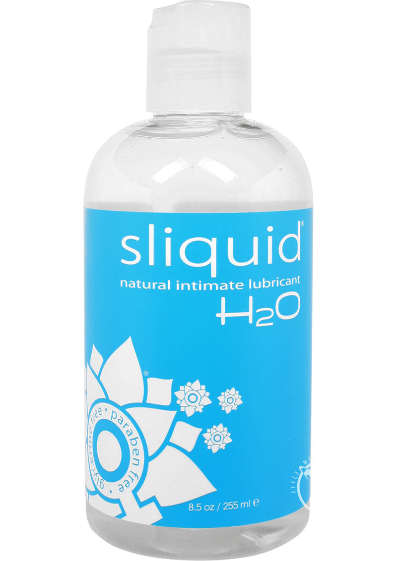 Sliquid H2O Natural Water Based Lubricant 8.5oz