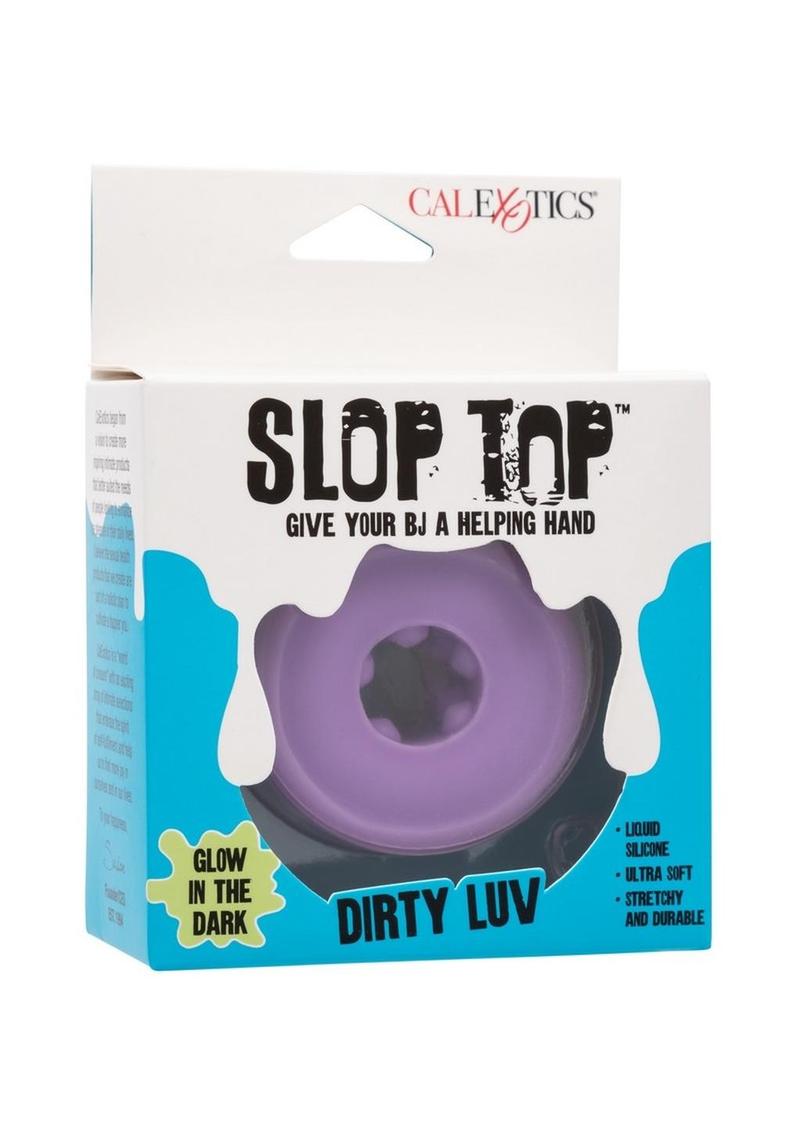 Slop Top Dirty Luv Glow in the Dark Silicone Stroker