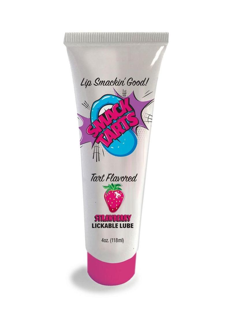 Smack Tarts Sour Strawberry Lickable Oral Gel Lubricant