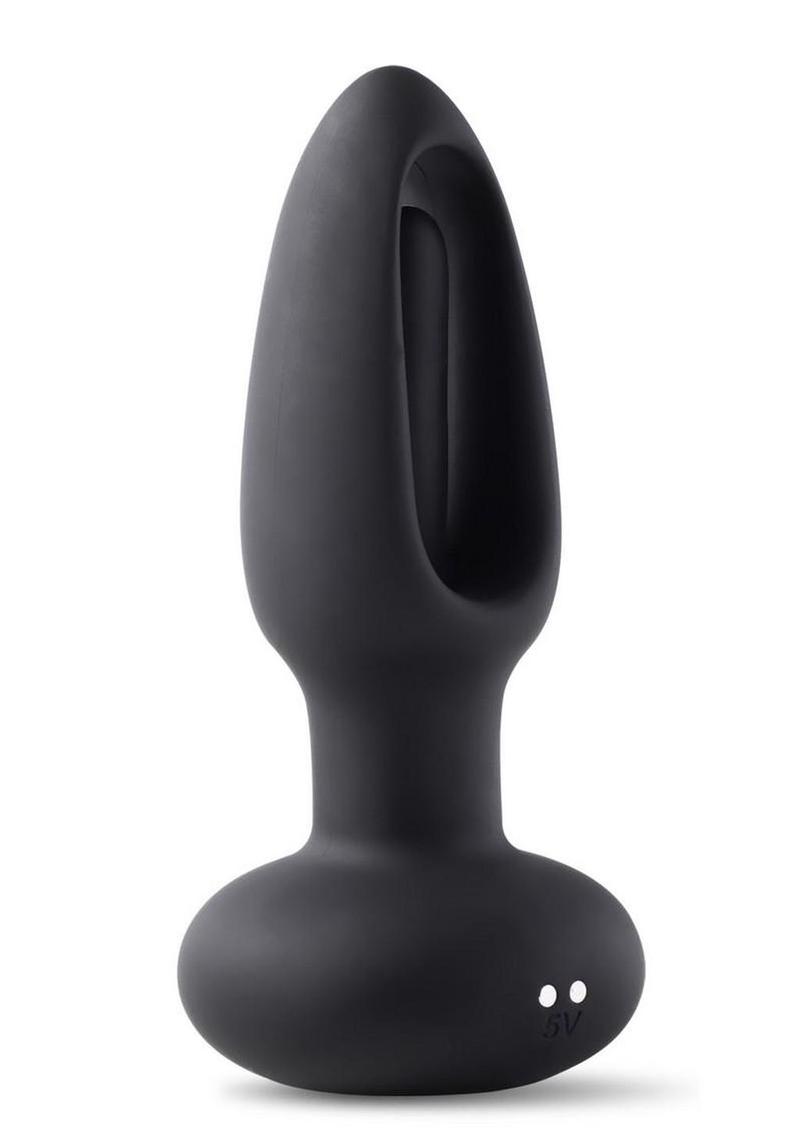 Snuggy Tapping Silicone Prostate Massager And Butt Plug