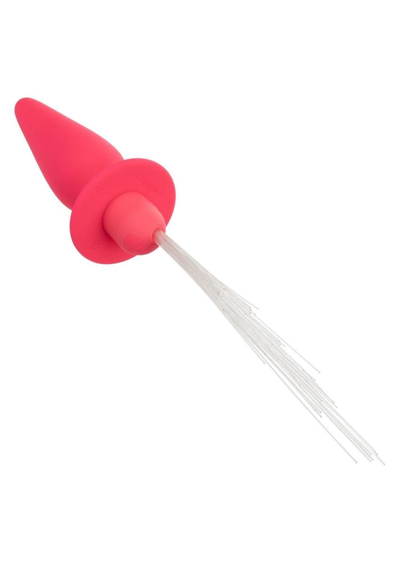 Southern Lights Vibrating Light-Up Anal Probe Premium Silicone