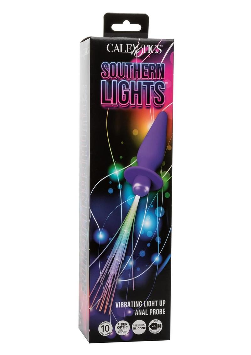 Southern Lights Vibrating Light-Up Anal Probe