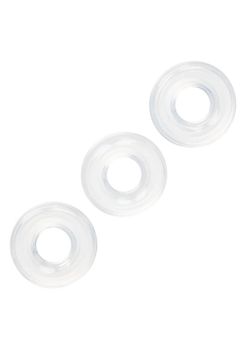 CalExotics Silicone Stacker Rings Set of 3