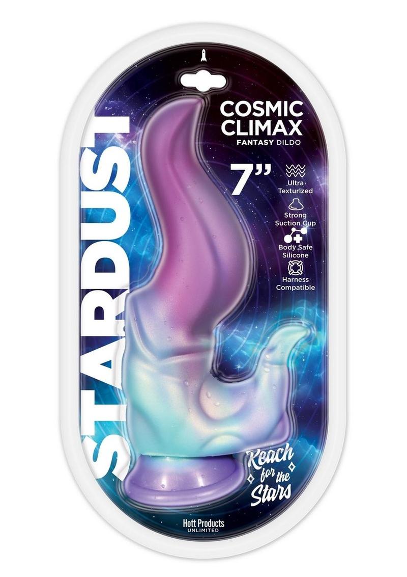 Stardust Cosmic Climax Fantasy Dildo 7Inch Silicone with Suction Cup
