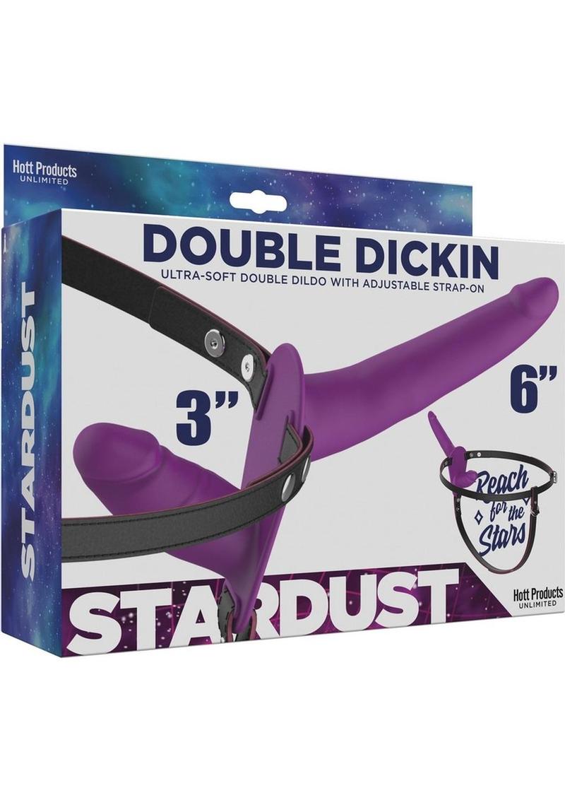 Stardust Double Dickin Silicone Double Dildo with Adjustable Strap-On