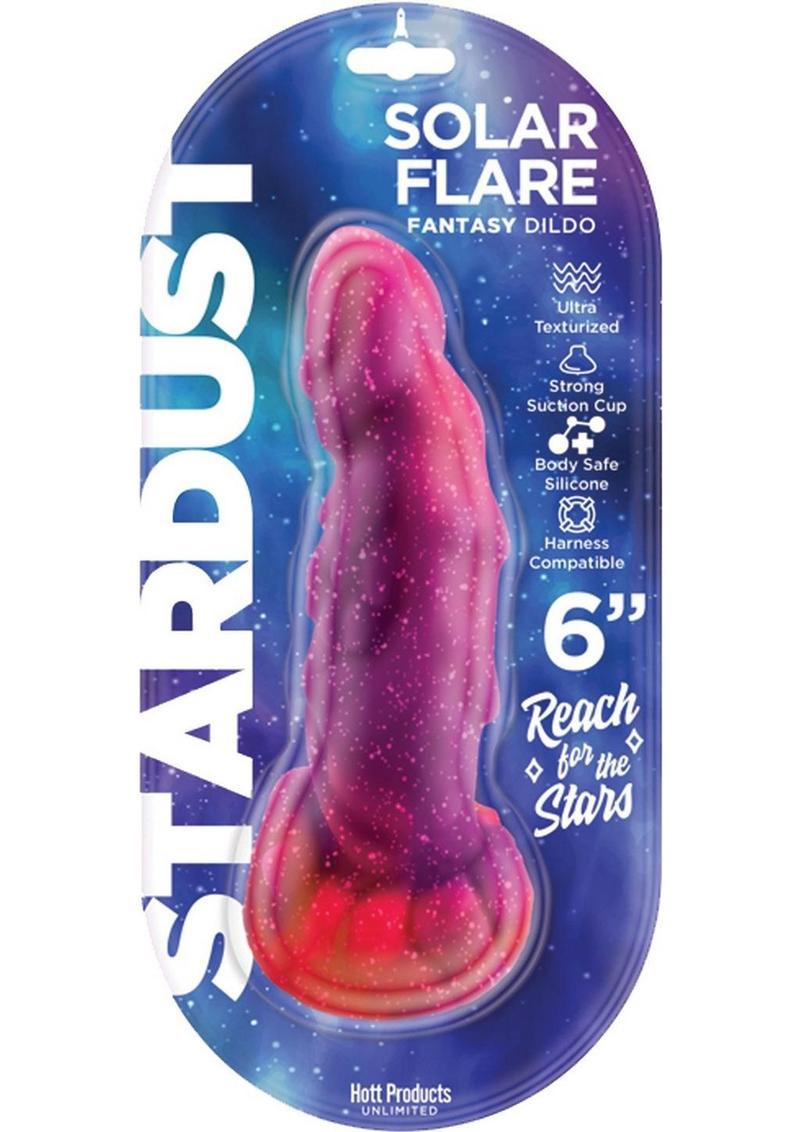 Stardust Solar Flare Fantasy Dildo 6 Inch with Strong Suction Cup