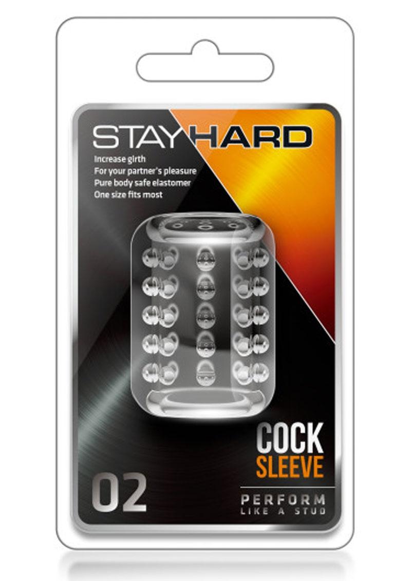 Stay Hard Cock Sleeve Increase Girth One Size Fits Most