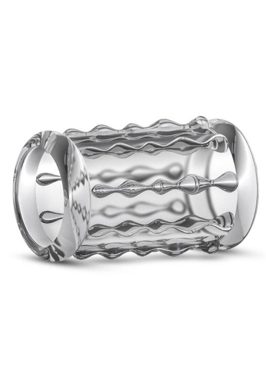 Stay Hard Cock Sleeve 04 Textured Clear Girth Enhancer