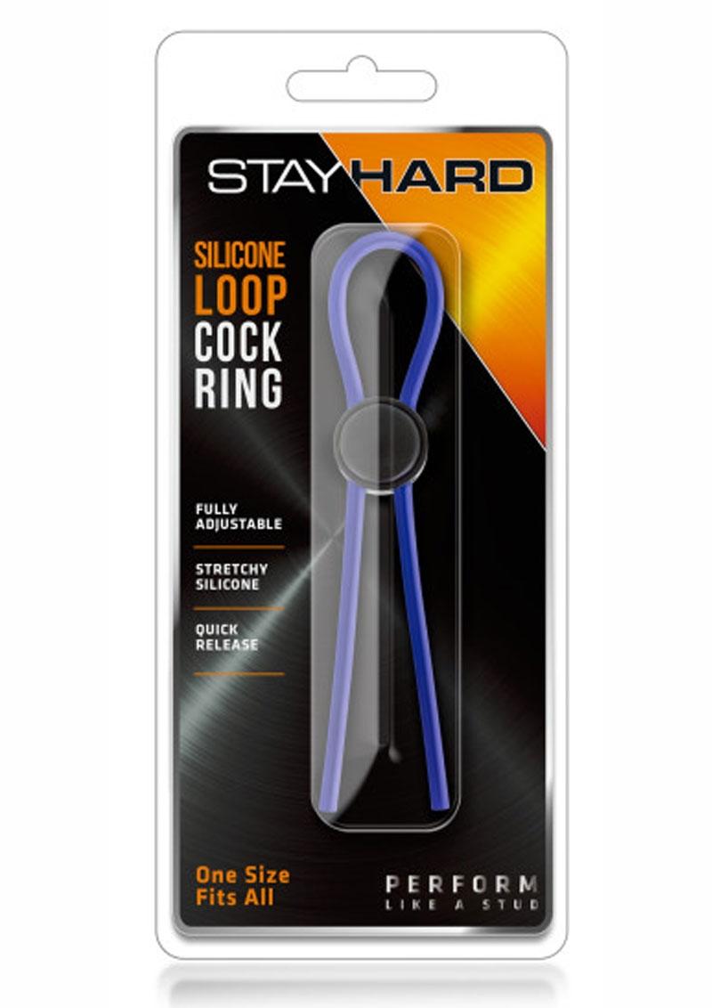 Stay Hard Stretchy Silicone Loop Cock Ring