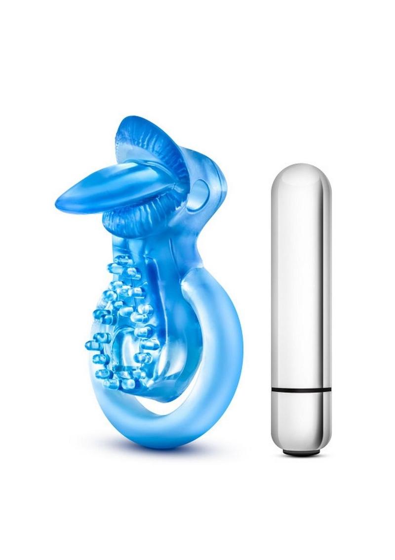 Stay Hard Waterproof and Stimulator Vibrating Tongue Ring