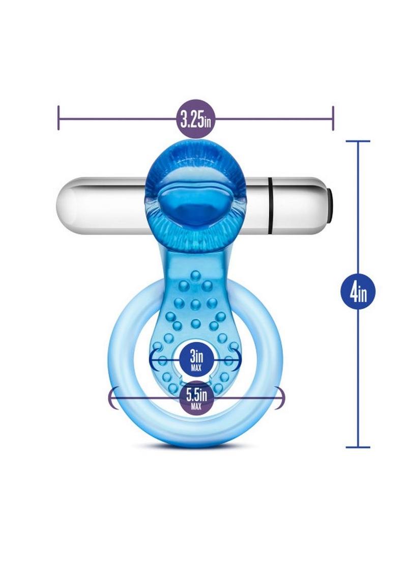 Stay Hard Waterproof and Stimulator Vibrating Tongue Ring