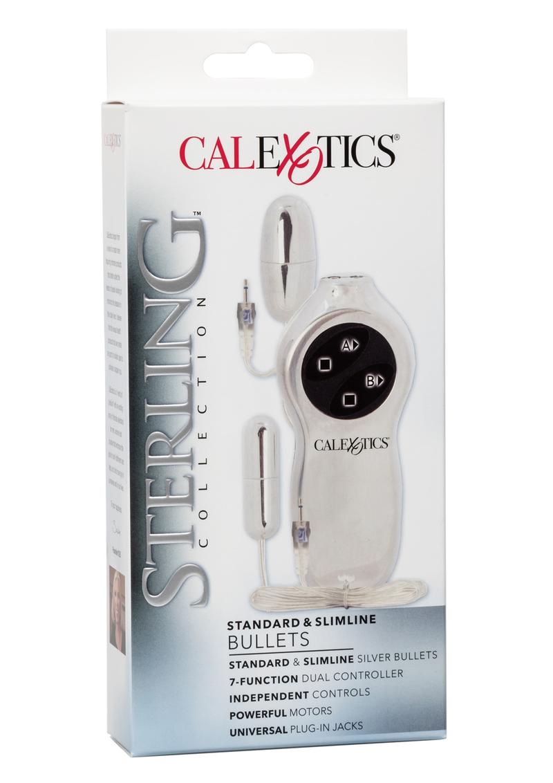 CalExotics Sterling Collection Standard And Slimline Bullets