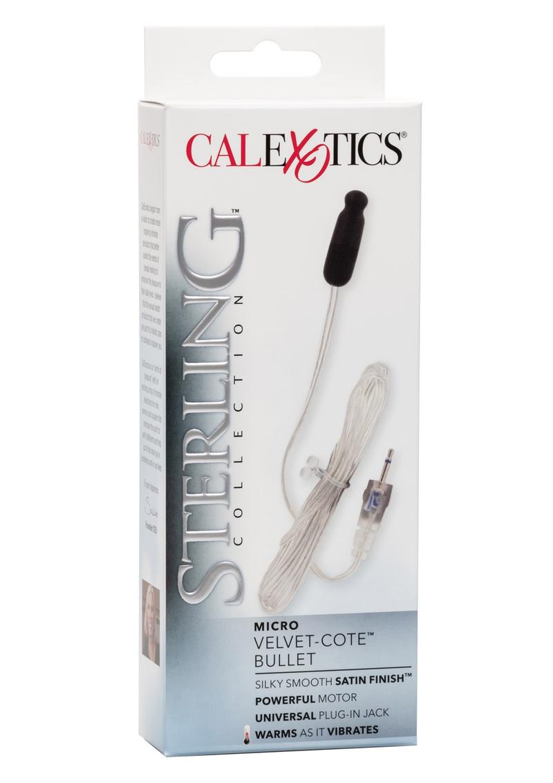 CalExotics Sterling Collection Micro Velvet-Cote Bullet
