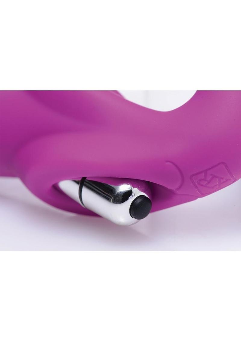Strap U Evoke Vibrating Strapless Silicone Strap-On Dildo