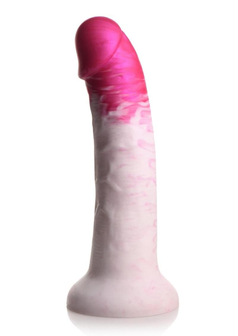 Strap U Real Swirl Silicone Dildo Realistic Veined Design