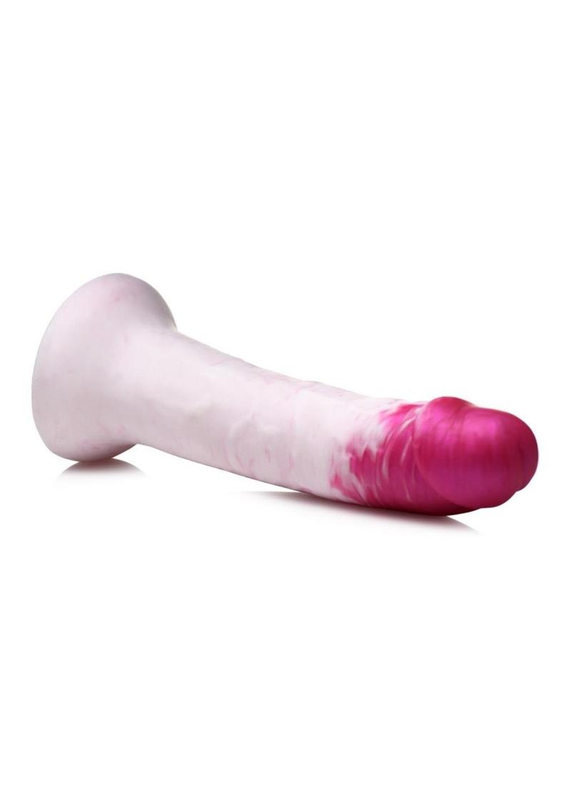 Strap U Real Swirl Silicone Dildo Realistic Veined Design