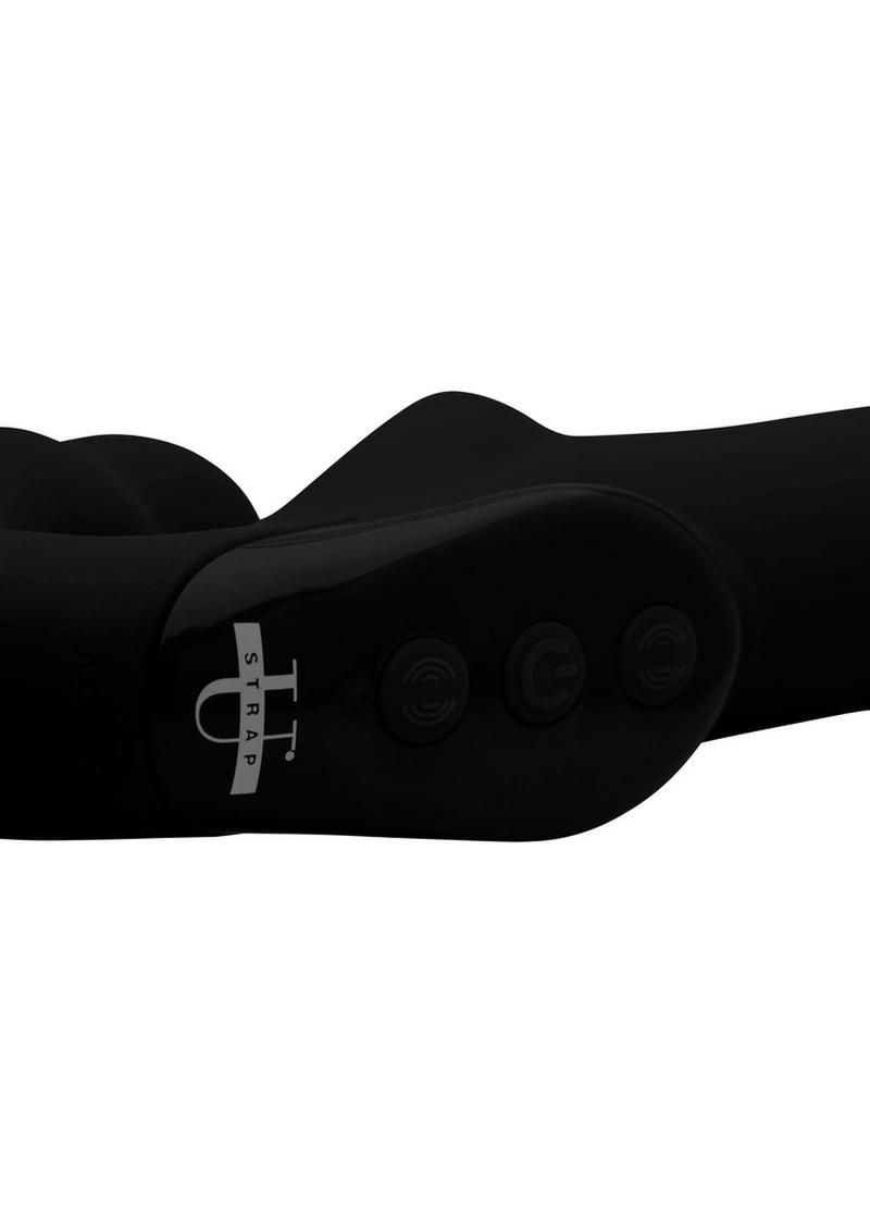 Strap U Urge Vibrating Strapless Strap-On with Remote Control