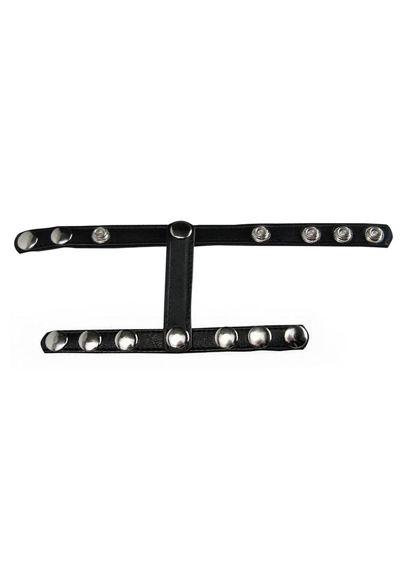 Strict Leather Snap-On Cock and Ball Harness