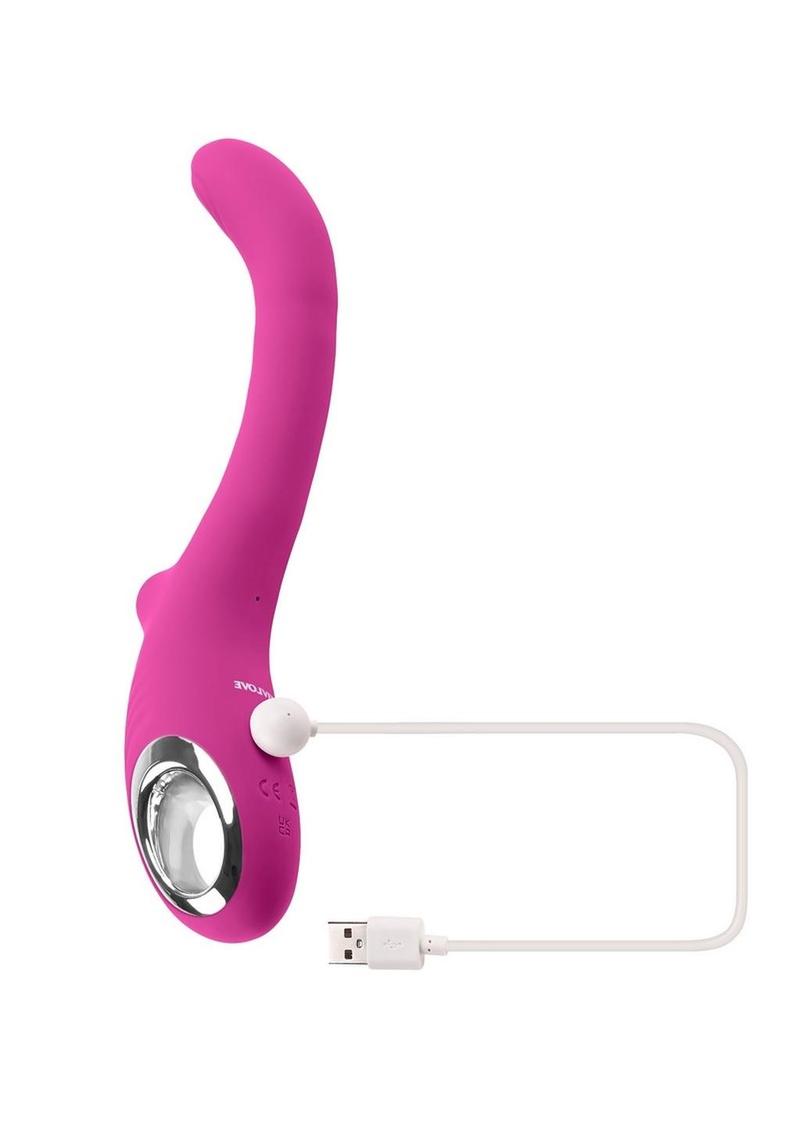 Evolved Strike A Pose Rechargeable Poseable Shaft Vibrator with Suction