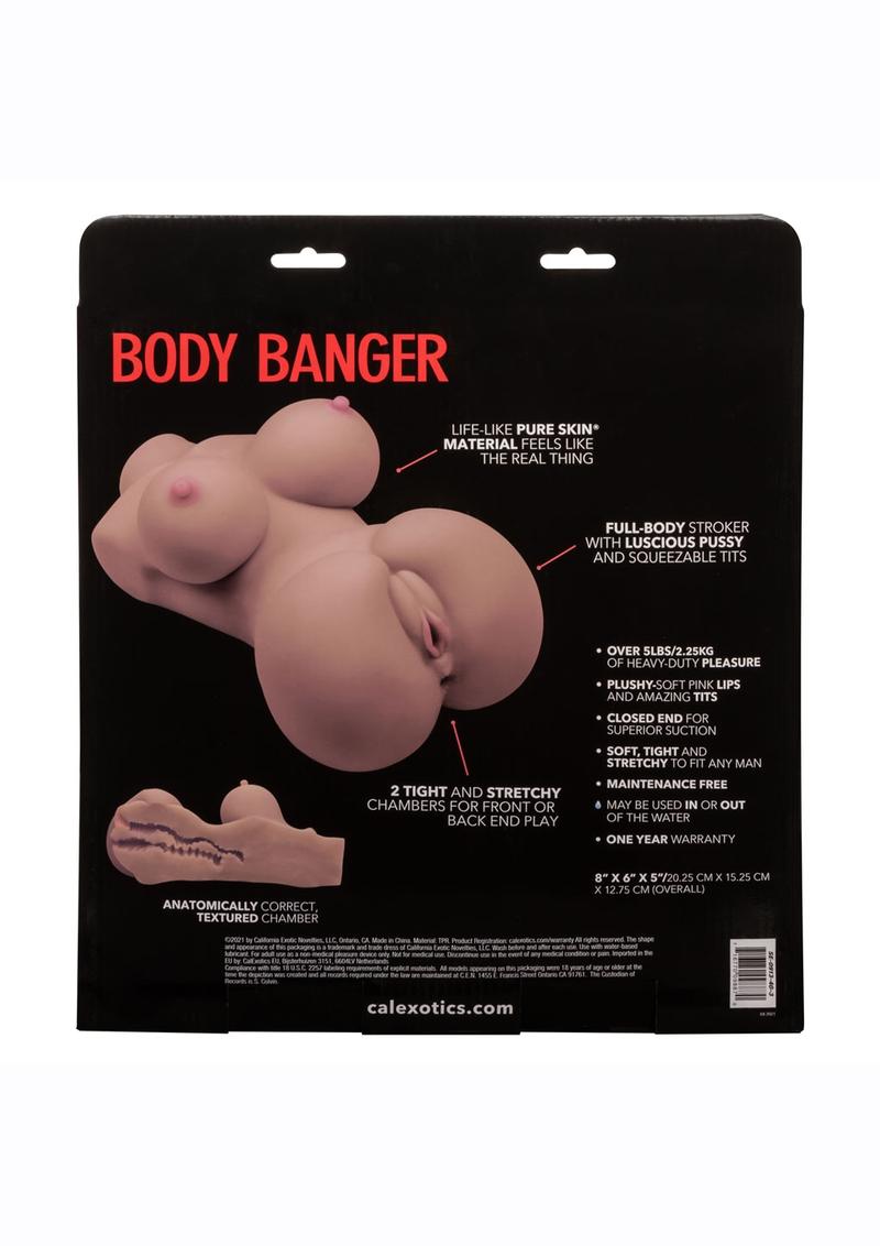 Stroke It Body Banger Masturbator Over 5 lbs Life-Like Skin