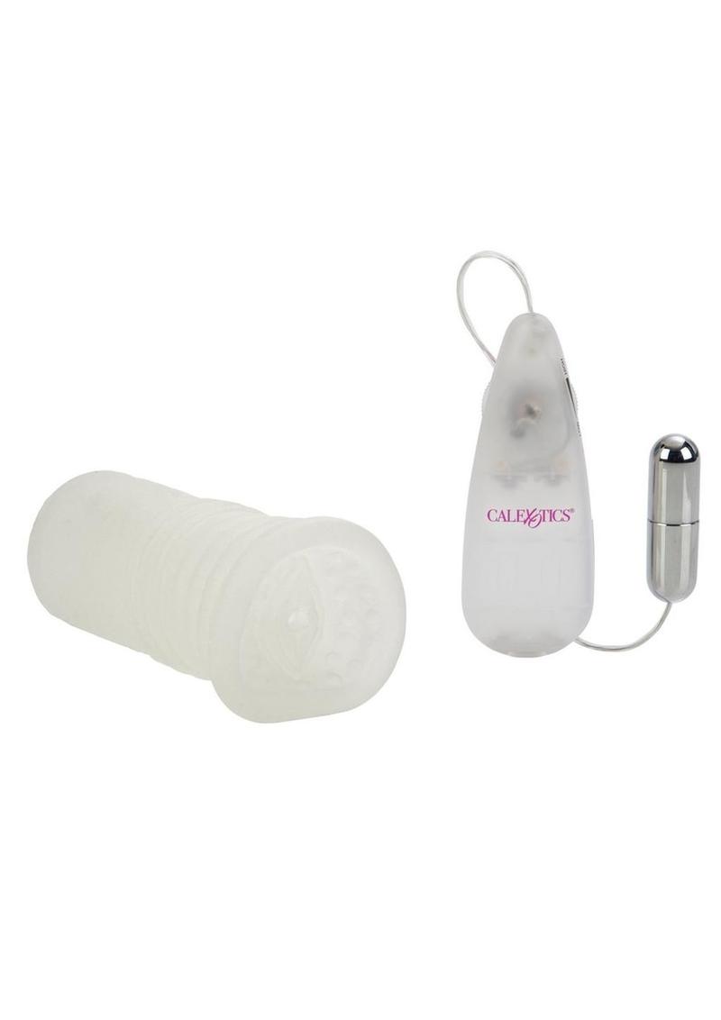 CalExotics Glow-in-the-Dark Vibrating Super Head Honcho Masturbator