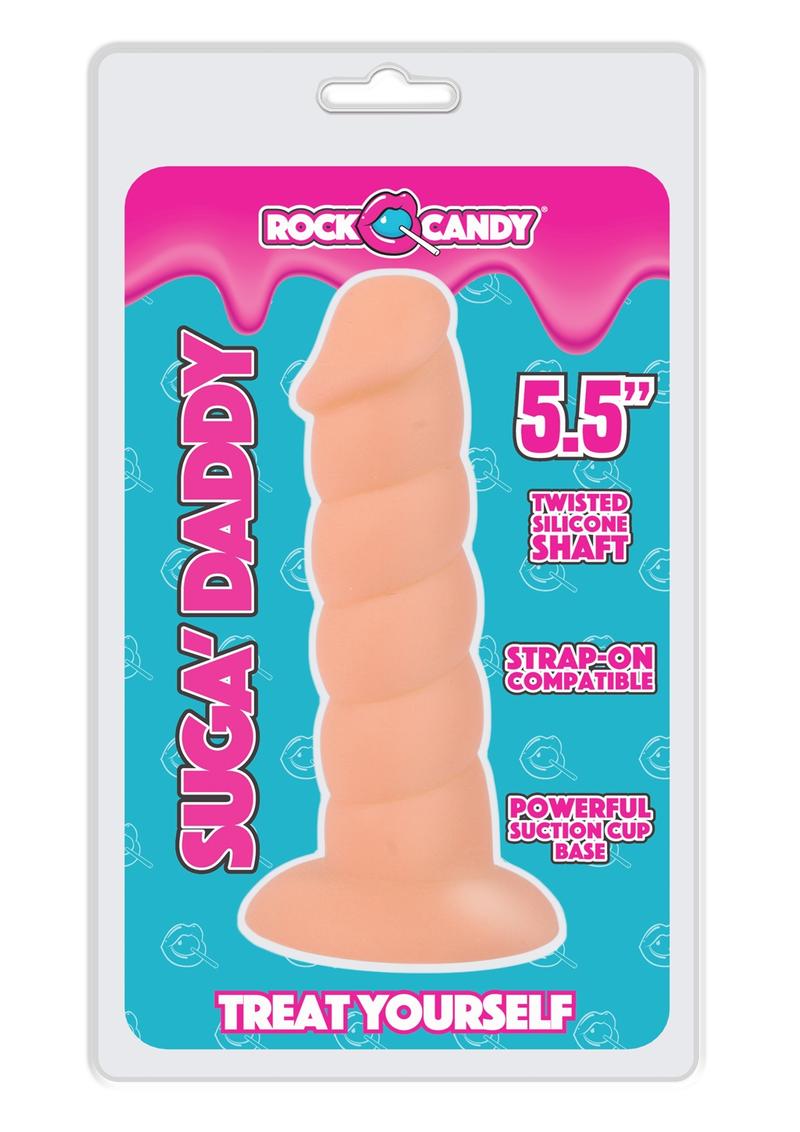 Rock Candy Suga Daddy Silicone Dildo