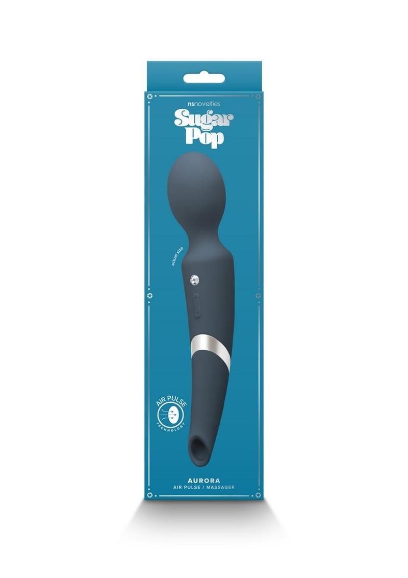 Sugar Pop Aurora Rechargeable Silicone Wand Smooth and Powerful
