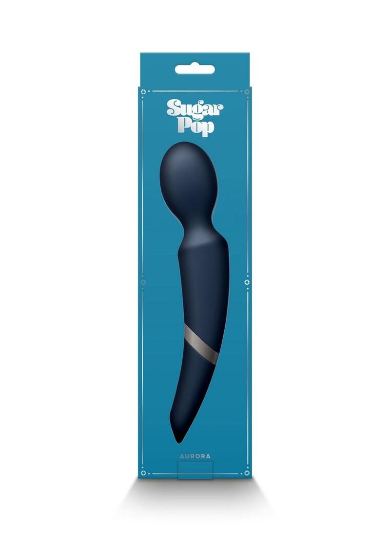 Sugar Pop Aurora Rechargeable Silicone Wand Smooth and Powerful