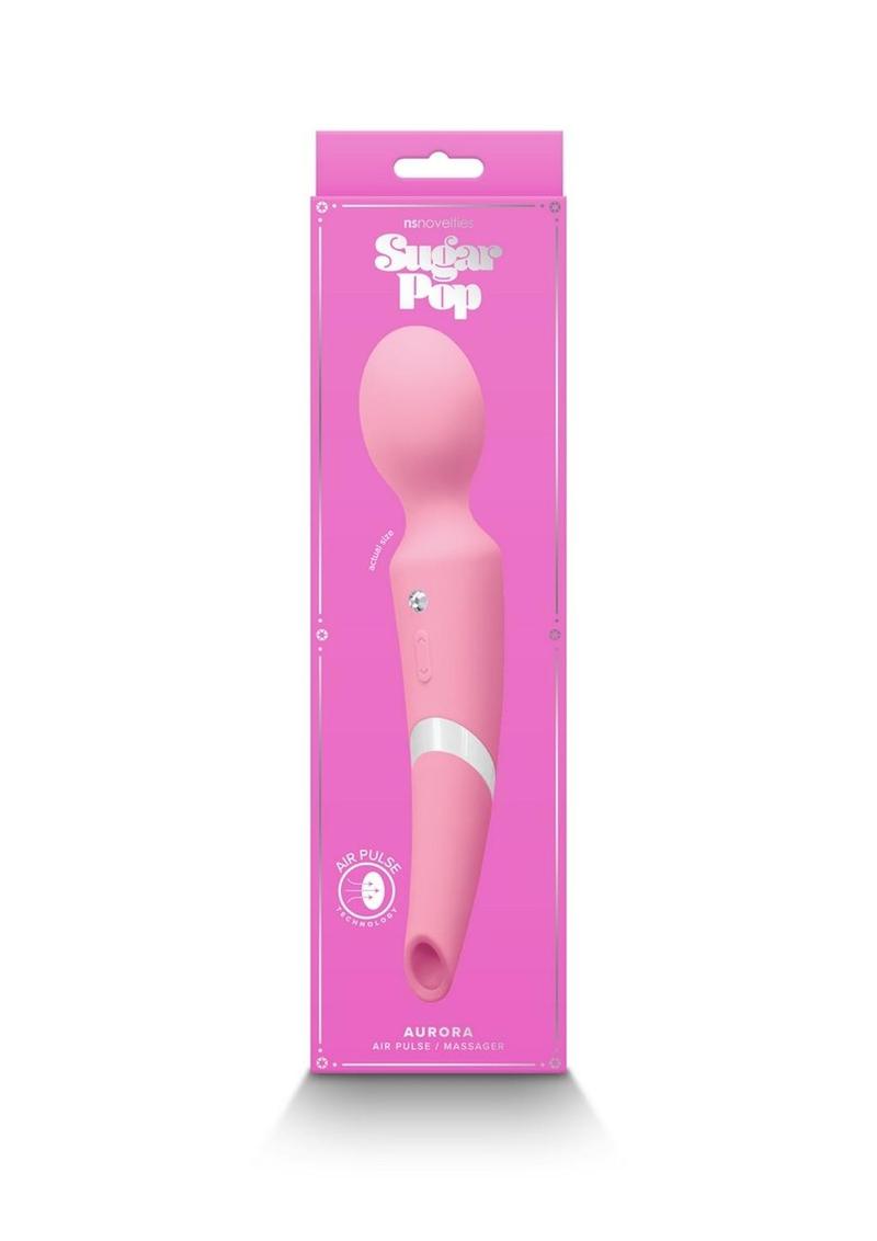Sugar Pop Aurora Rechargeable Silicone Wand Smooth and Powerful