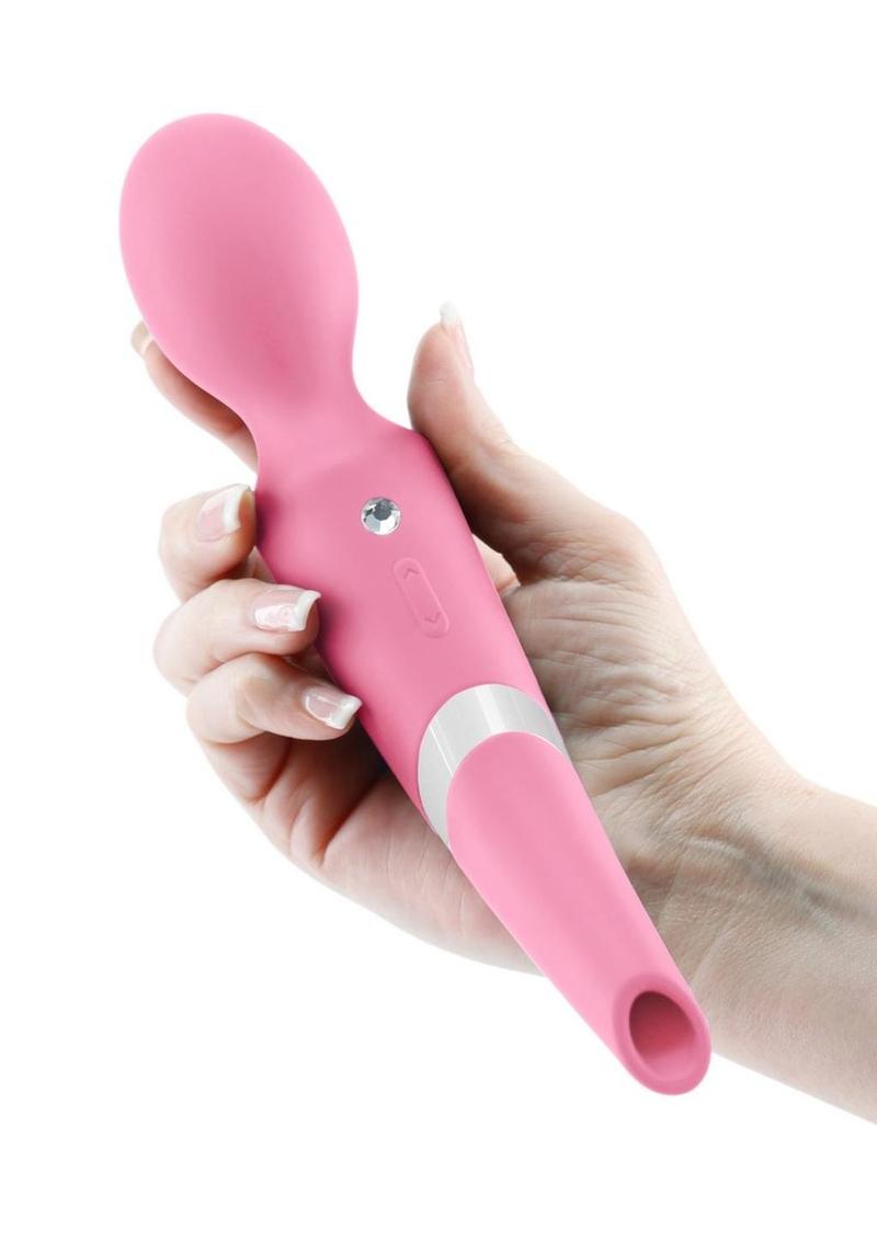 Sugar Pop Aurora Rechargeable Silicone Wand Smooth and Powerful