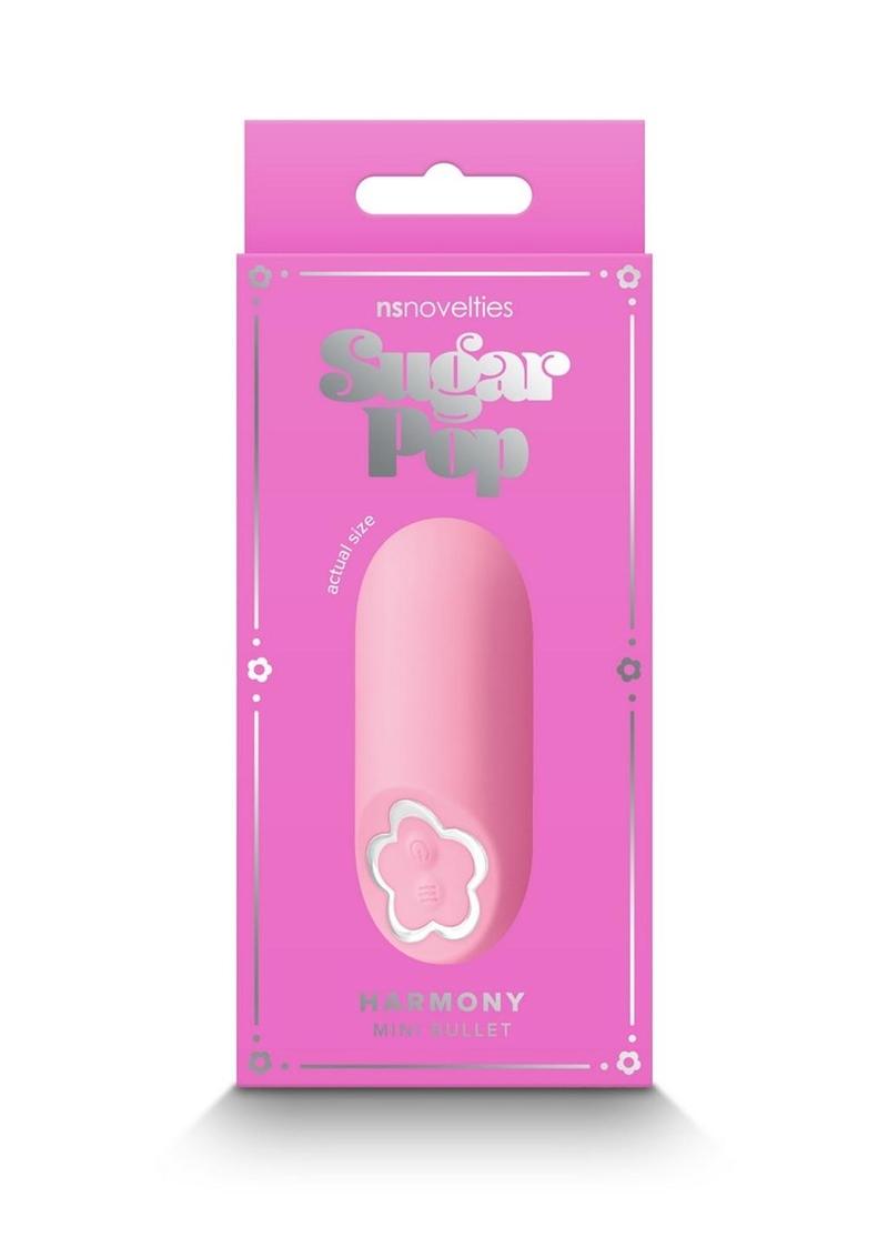 Sugar Pop Harmony Rechargeable Silicone Mini Bullet Vibrator