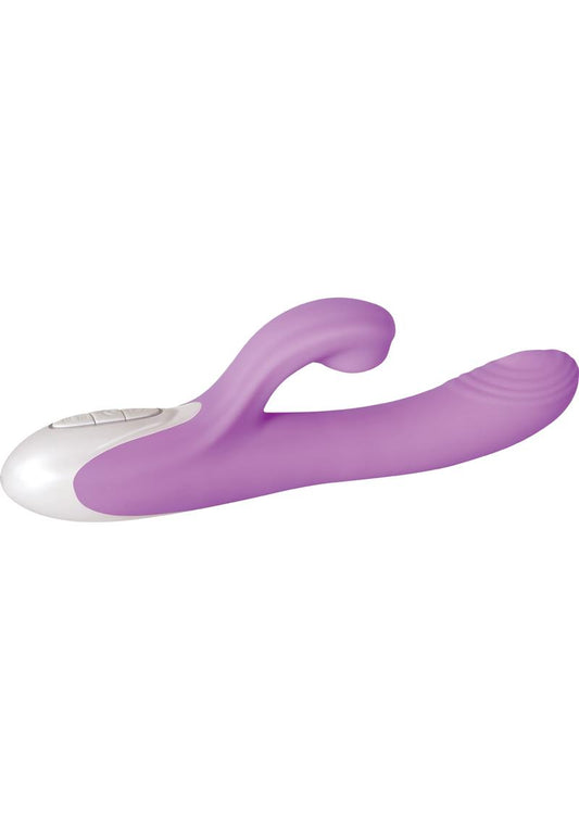 Evolved Super Sucker Dual G-Spot Vibe with Clitoral Suction Stimulation