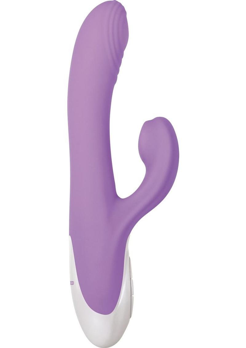 Evolved Super Sucker Dual G-Spot Vibe with Clitoral Suction Stimulation